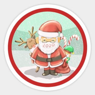 Christmas in 2020 Sticker
